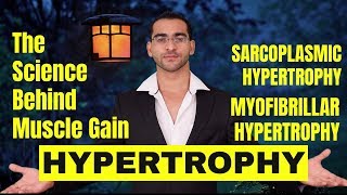 HYPERTROPHY  MYOFIBRILLAR HYPERTROPHY  SARCOPLASMIC HYPERTROPHY [upl. by Nairrod]