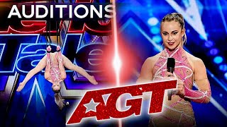 Haley Viloria Performs STUNNING Aerial To quotLethal Womanquot By Dove Cameron  agt 2024 ​⁠AGT [upl. by Legnaleugim722]