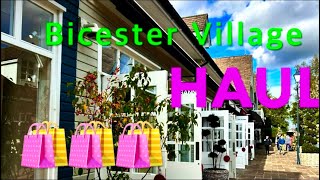 Bicester Village shopping Haul ft Vivienne Westwood Coach Tommy Hilfiger etc…♥️👜 [upl. by Idnahc914]