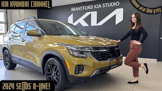 LIVE 2024 KIA Seltos XLine AWD  Full InDepth WalkThrough [upl. by Favin]