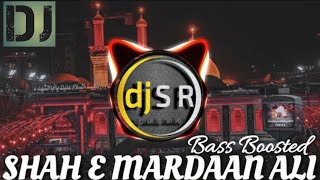 Shah E mardan E Ali  bass boosted remix  Nusrat Fateh Ali khan Qawwali dj🥵😈 [upl. by Atlee]