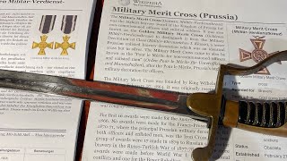 Named and identified sword to a ww2 German colonel Highly awarded Equivalent of the pour Le merite [upl. by Aihsikal]