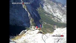 Alpi Apuane Ferrata Siggioli [upl. by Anoiuq]