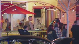 3 wounded in East LA restaurant shooting [upl. by Nallac]