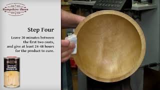 Hampshire Sheen Danish Finishing Oil  2 minute tutorial [upl. by Asum]