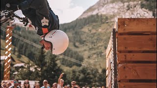 Chris BRUAND  Show Trial Freestyle 100 Electrique Electric Motion à Val dIsère [upl. by Petronilla]