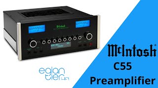 Unboxing The New McIntosh C55 PreAmplifier in our shop [upl. by Horace]