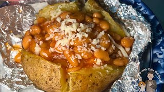 How to Make Jacket Potato ala Spudman  Loaded Potato  Air Fryer Easy Recipe [upl. by Nimajnab109]