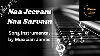 Naa Jeevam Naa Sarvam song Instrumental by Musician James [upl. by Nowujalo]