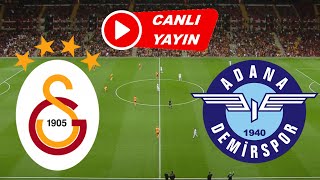 GALATASARAY ADANA DEMİRSPOR MAÇI CANLI İZLE [upl. by Ira909]