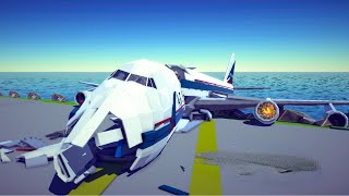 Recreating Your Airplane Crash Idea  Besiege [upl. by Aldrich71]