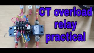 CT based overload relay working Bs electrical [upl. by Ladiv]