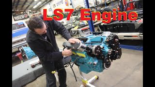 1963 Buick Riviera Protouring build VLOG 20 Art Morrison chassis in powder coat engine painted [upl. by Llertnac]