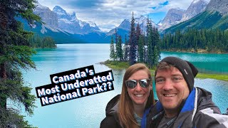 JASPER NATIONAL PARK Maligne Lake Spirit Island and more [upl. by Oiluig]