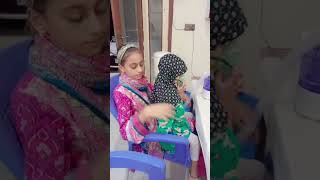 Aajkal nebulize kara rahi hai fabiha🤲🤒🤧😞 viralvideo youtubeshort nebulizer [upl. by Nahbois]