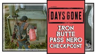 Days Gone Iron Butte Pass Nero Checkpoint Solution [upl. by Lamberto358]