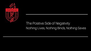 The Positive Side of Negativity [upl. by Netsew]