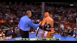 Artur Szpilka vs Mike Mollo 3 RUNDA  17082013  3 ROUND USA [upl. by Viglione]