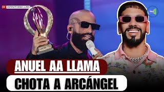 ANUEL AA LLAMA CHOTA A ARCANGEL [upl. by Bael]