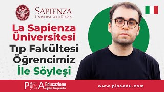 Roma La Sapienza Üniversitesi Tıp Fakültesi 6 Sınıf Öğrencimiz Tuğra ile Söyleşi [upl. by Phillips14]