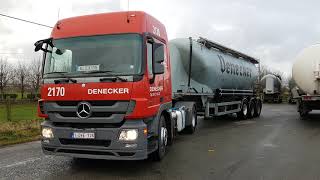 Mercedes Actros Mp3 Sound recording [upl. by Aeniah872]