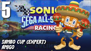 Sonic and Sega AllStars Racing  Samba Cup Amigo [upl. by Lull479]