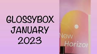 FULL REVEAL SPOILER GLOSSYBOX JANUARY 2023 WORTH OVER £50 LINEUP SUBSCRIPTION BOXUNBOXINGWITHJAYCA [upl. by Mazlack]