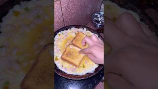 5 Eggs Cheese Bread Omelette Recipe shorts eggrecipe viral [upl. by Chavey]