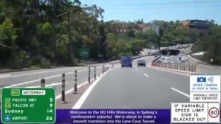 Sydney Harbour Bridge amp Driving Road Trip Into Sydney Australia  Warringah Freeway And More [upl. by Ali]