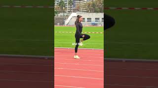 YOU NEED TO DO THIS 🔥 sprint sport motivation training warmup laufen drills speed running [upl. by Naves]