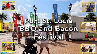 Port St Lucie BBQ amp Bacon Festival 2023 [upl. by Glanti]