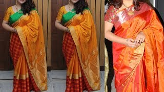 How To Wear A Saree For Fat People to Look Slim  Saree Draping Styles  Step by Step Tutorial [upl. by Fabiola]