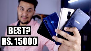 Best Smartphones Under 15000  Ab Confuse Mat Ho Jana  TOP 3 BUDGET SMARTPHONES 2018 [upl. by Lahtnero]