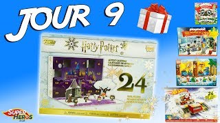 Calendriers de lAvent 2018 Ouverture Jour 9 Harry Potter Funko Hot Wheels Lego Jouets Noel 2018 [upl. by Raskin407]