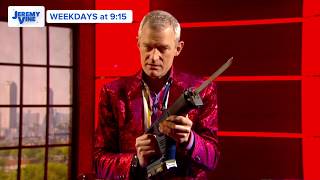 Jeremy Vine saws Storm Huntley in half [upl. by Ahseinod]