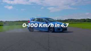 Allnew Ford Focus RS 0100 kmh in 47 seconds [upl. by Karissa384]