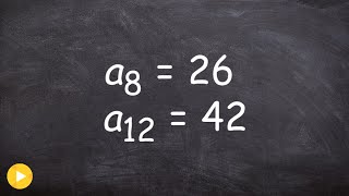 Find the first several terms of a sequence with given two terms [upl. by Montanez86]