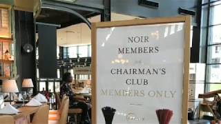 EATALY  NOIR  Chairmans Club dining  PARK MGM [upl. by Siradal]