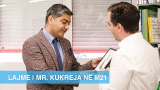 Lajme  Mr Dikshu C Kukreja viziton Mangalem 21 [upl. by Refinnaej]