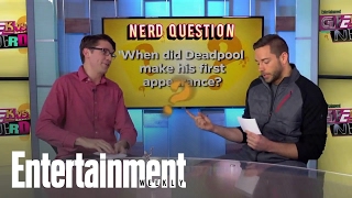 Zachary Levi Geek Vs Nerd  Entertainment Weekly [upl. by Thierry821]