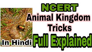 NEET 2023 ANIMAL KINGDOM TRICKS Lecture 1 Intro Full NCERT based [upl. by Orrocos]