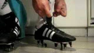 Putting on killer cleats [upl. by Artur]