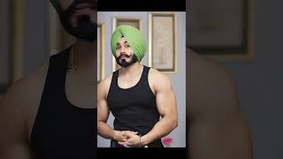 turban sardar punjabi turbanstyle singh sikh sardari punjab fashionshortsviral [upl. by Berny572]