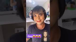 Hairdresser Reacts To Silk Press  Relaxer Fail reaction hair haircare hairstylist naturalhair [upl. by Eveneg270]