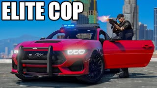 Typical Elite Cop In GTA 5 RP [upl. by Jannery]