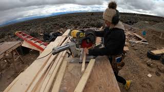 The Earthship Refuge Construction Progress February 3rd 2024 [upl. by Eckblad282]