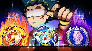 beyblade random battles but with EXTREMELY POWERFUL Beys [upl. by Tamarra]