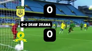 Mamelodi Sundowns Held to a 00 Draw in CAF Opener [upl. by Womack584]