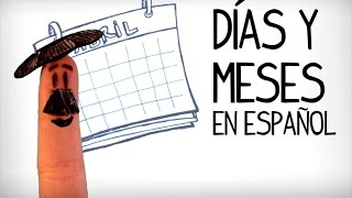 Los días y meses en español [upl. by Helve559]