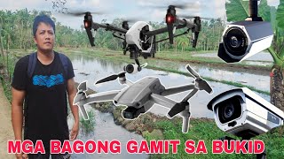 HITECH NA DRONE pang monitor sa mga area sa Bukid Umarangkada naMga Cctv sa Bukid nailagay na [upl. by Nealey]